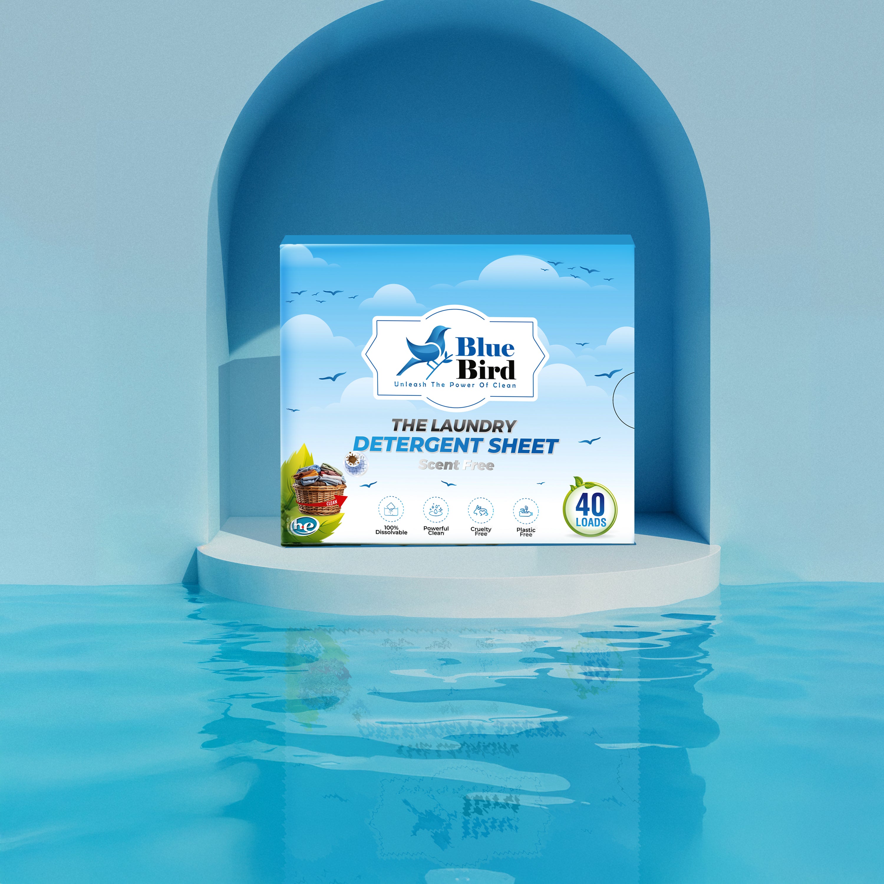 Blue Bird Scent Free